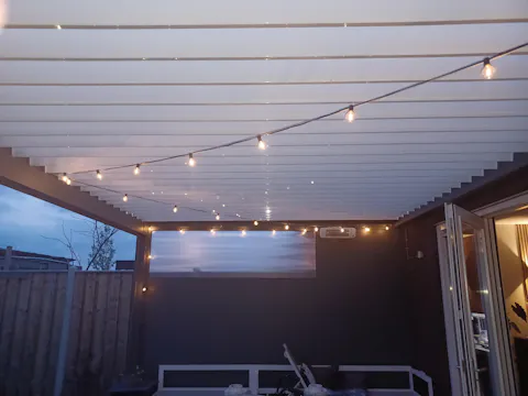 Homezie® Lichtsnoer | Dimbaar & Koppelbaar | IP44 Spatwaterdicht | Prikkabel Warm Wit | Verlichting | Meerdere lengtes verkrijgbaar