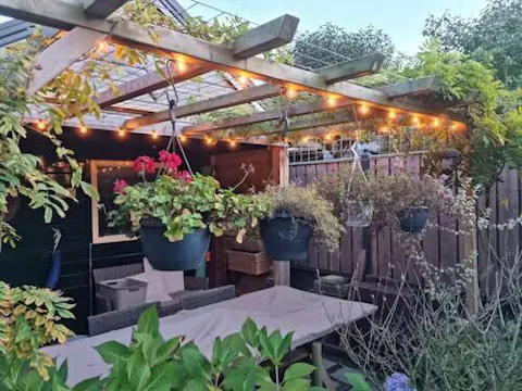 Homezie® Lichtsnoer | IP65 Waterdicht | Kunststof S14 LED lampen | Warm wit | Koppelbaar & Dimbaar | Meerdere lengtes verkrijgbaar