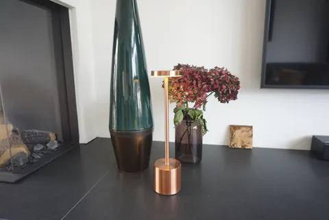 Homezie LuxeTouch | SALE: 1+1 GRATIS | Draadloze Tafellamp | USB-oplaadbaar | Touch Bediening | Eet Tafel Lamp | Sfeerverlichting