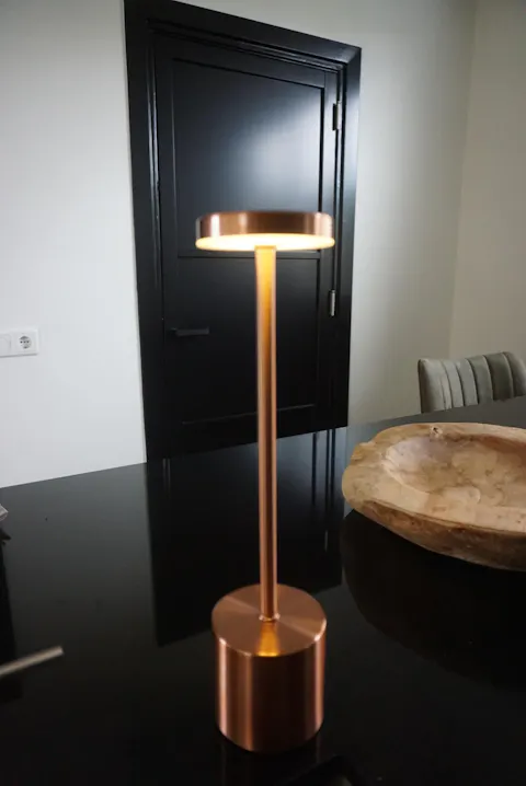 Homezie LuxeTouch | SALE: 1+1 GRATIS | Draadloze Tafellamp | USB-oplaadbaar | Touch Bediening | Eet Tafel Lamp | Sfeerverlichting