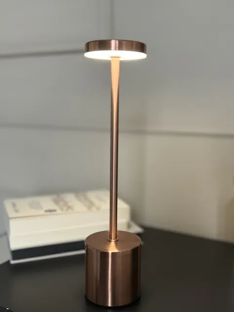 Homezie LuxeTouch | SALE: 1+1 GRATIS | Draadloze Tafellamp | USB-oplaadbaar | Touch Bediening | Eet Tafel Lamp | Sfeerverlichting