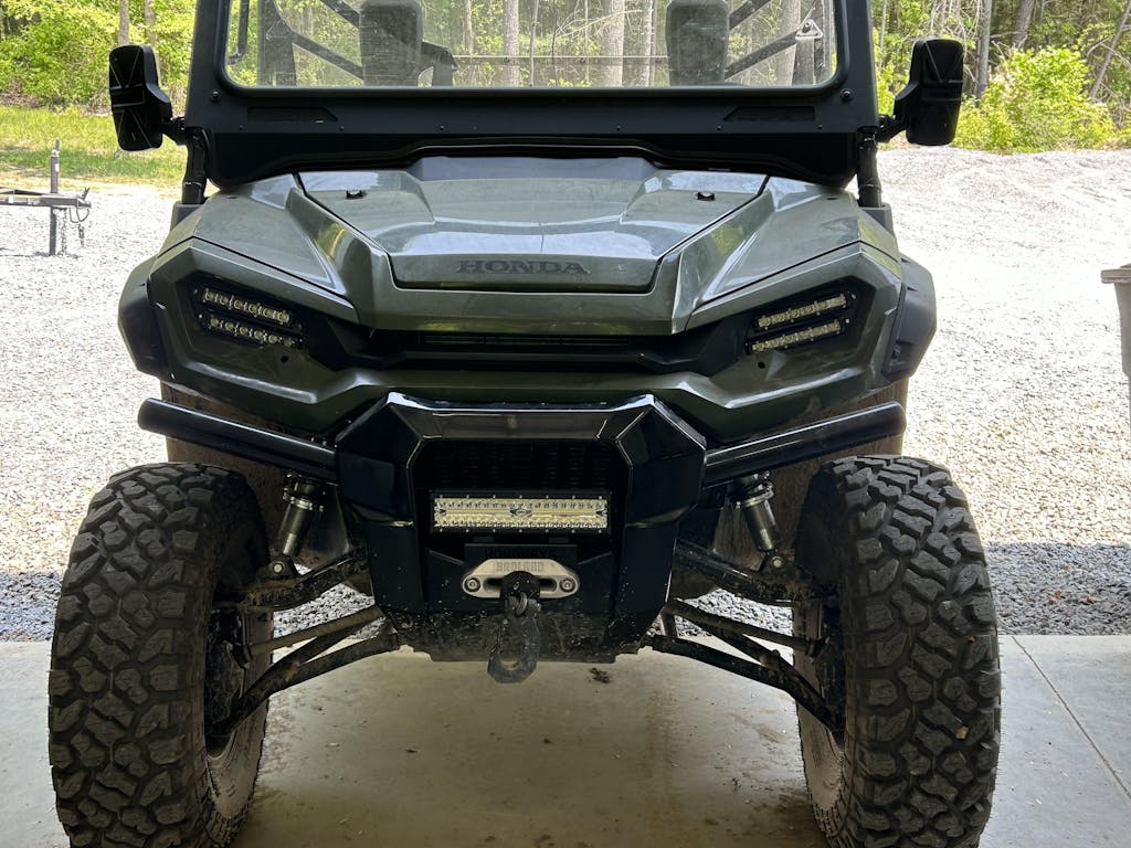 Dual Slim 7" LED Headlights for Honda Pioneer 10003 Vessel Powersports