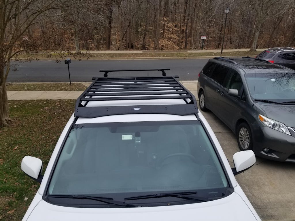 Top Roof Rack Luggage Holder For 20052023 Toyota Double