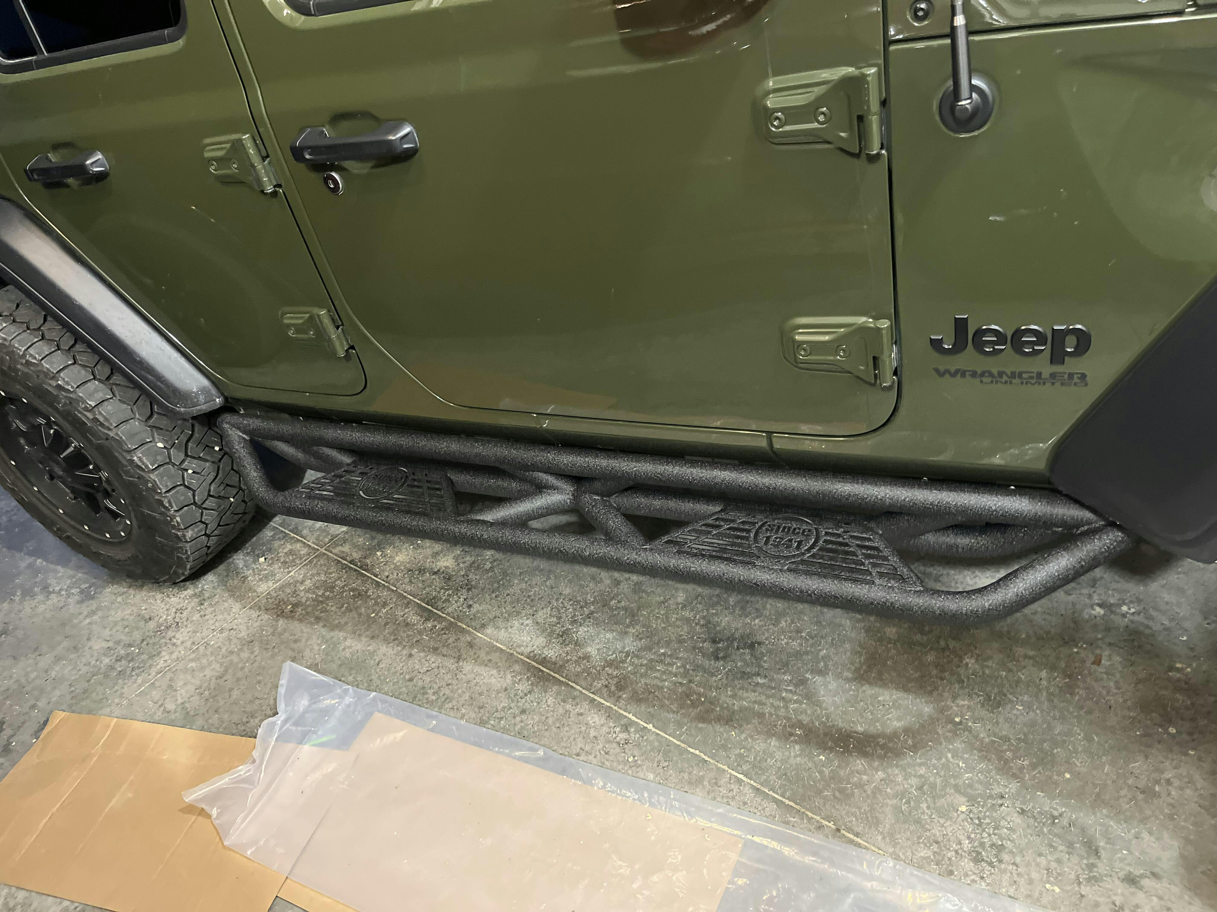 HookeRoad Jeep JL Side Steps 4 Door Running Boards for 2018-2023 Jeep ...