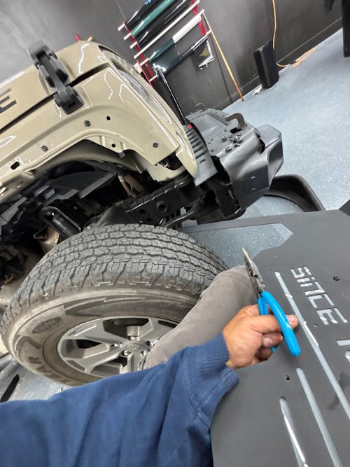 Hooke Road Aluminum Front Inner Fender Liners(07-18 Jeep Wrangler JK)