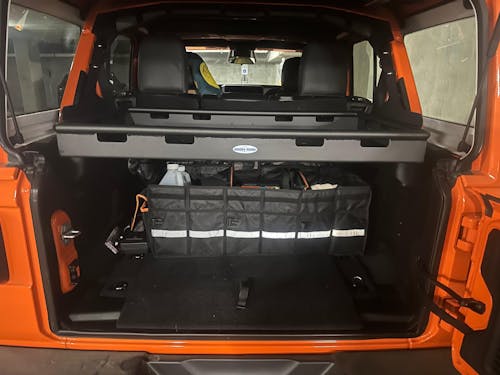 Hooke Road Interior Cargo Rack(18-25 Jeep Wrangler JL 4 Doors Hardtop & Sky One-Touch Power Top)