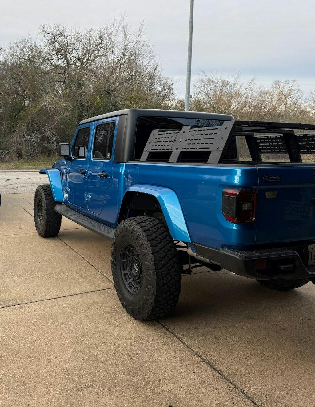 Mid-size Trucks High Overland Bed Rack Fits Jeep Gladiator JT & Ford Ranger & GMC & Chevrolet Colorado 6' Bed - Hooke Road