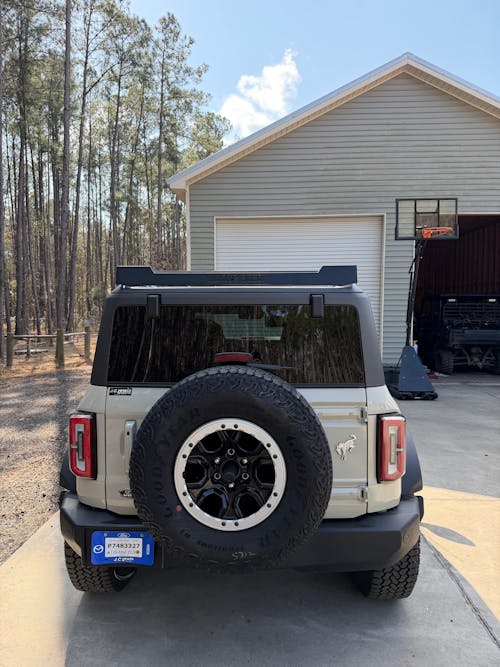 Ford Bronco Half Roof Rack ( 21-26 Ford 4-Door Hardtop) - Hooke Road