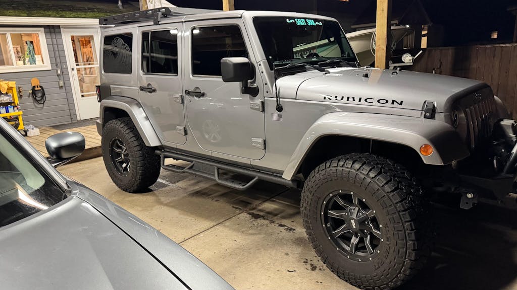 4 Door Side Steps Running Boards (07-18 Jeep Wrangler JK) - Hooke Road