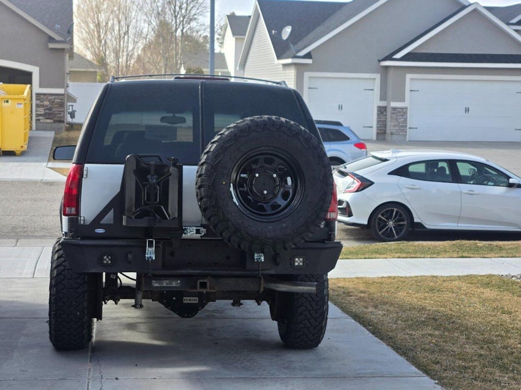 Rear Bumper w/ Dual Swing Arms (92-99 Chevy Suburban Tahoe/GMC Yukon) - Hooke Road