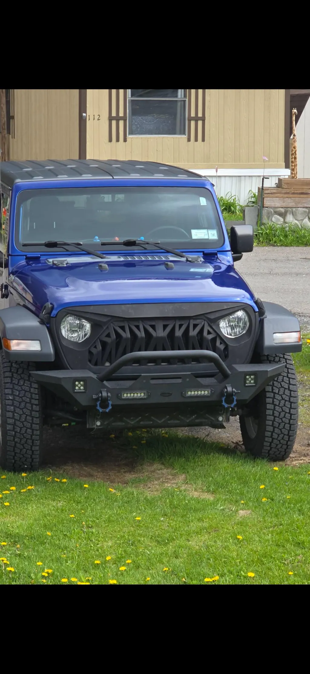 Hooke Road Mid Width Front Bumper & Running Boards(18-26 Jeep Wrangler JL 4 Door)
