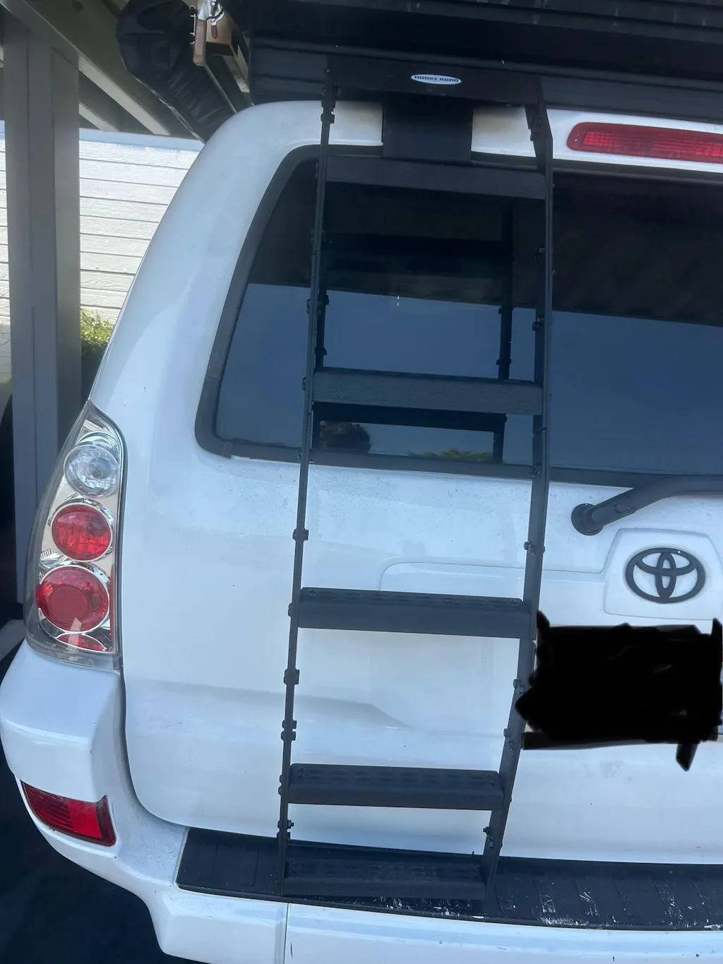 Rear Hatch Ladder for 2003-2009 Toyota 4Runner w/o Spoiler - Hooke Road
