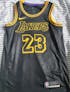 LeBron James Los Angeles Lakers 2020-2022 "Mamba Out" City Edition Nike Swingman Jersey in Black