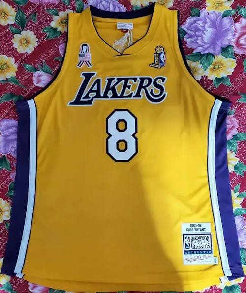 Mitchell & Ness Kobe Bryant LA Lakers 2001-2002 NBA Finals