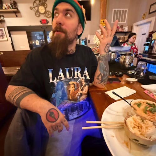 Custom Girlfriend Shirt – Retro Bootleg Photo Tee