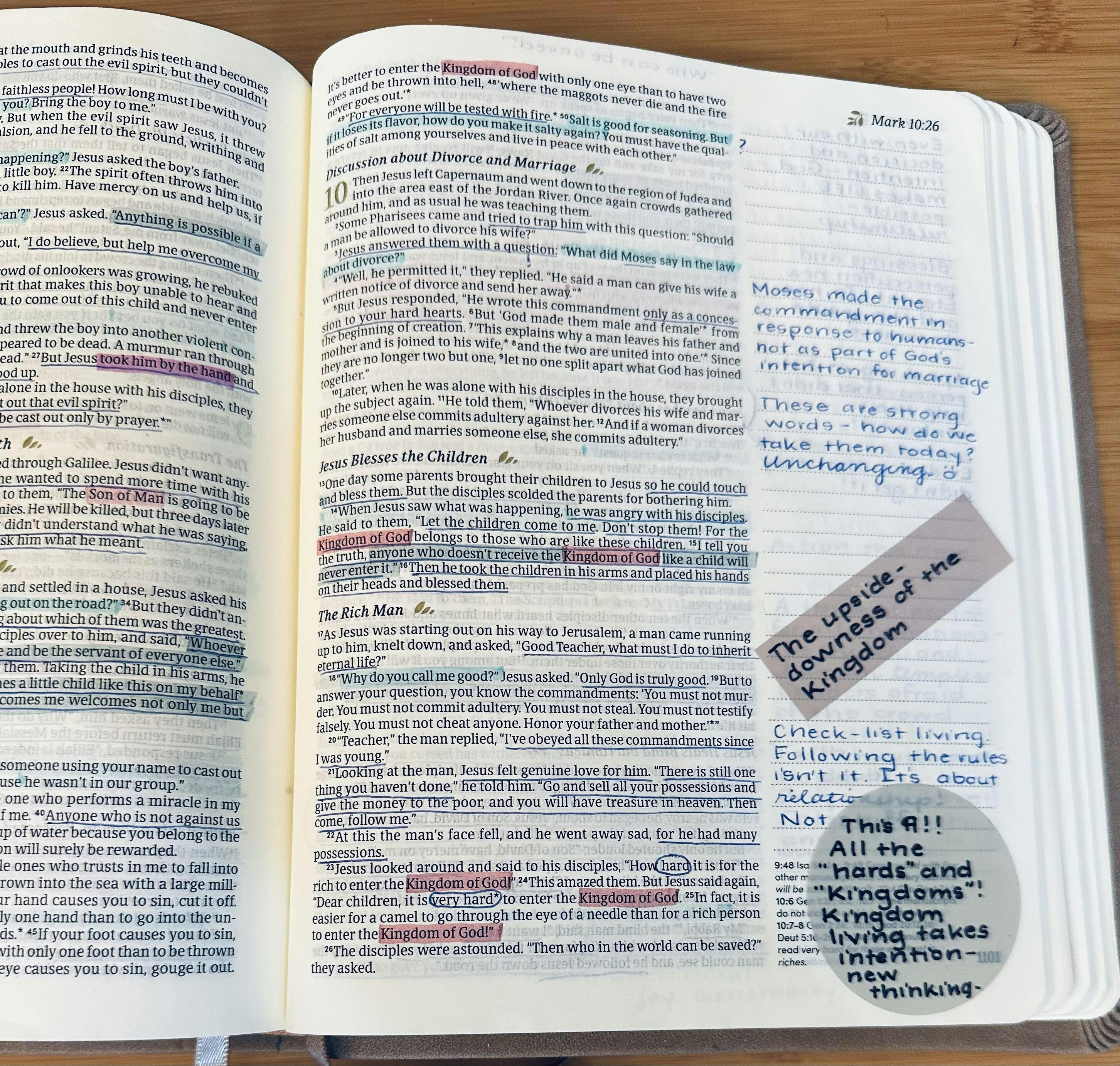 NLT Notetaking Bible : Marlo Theme