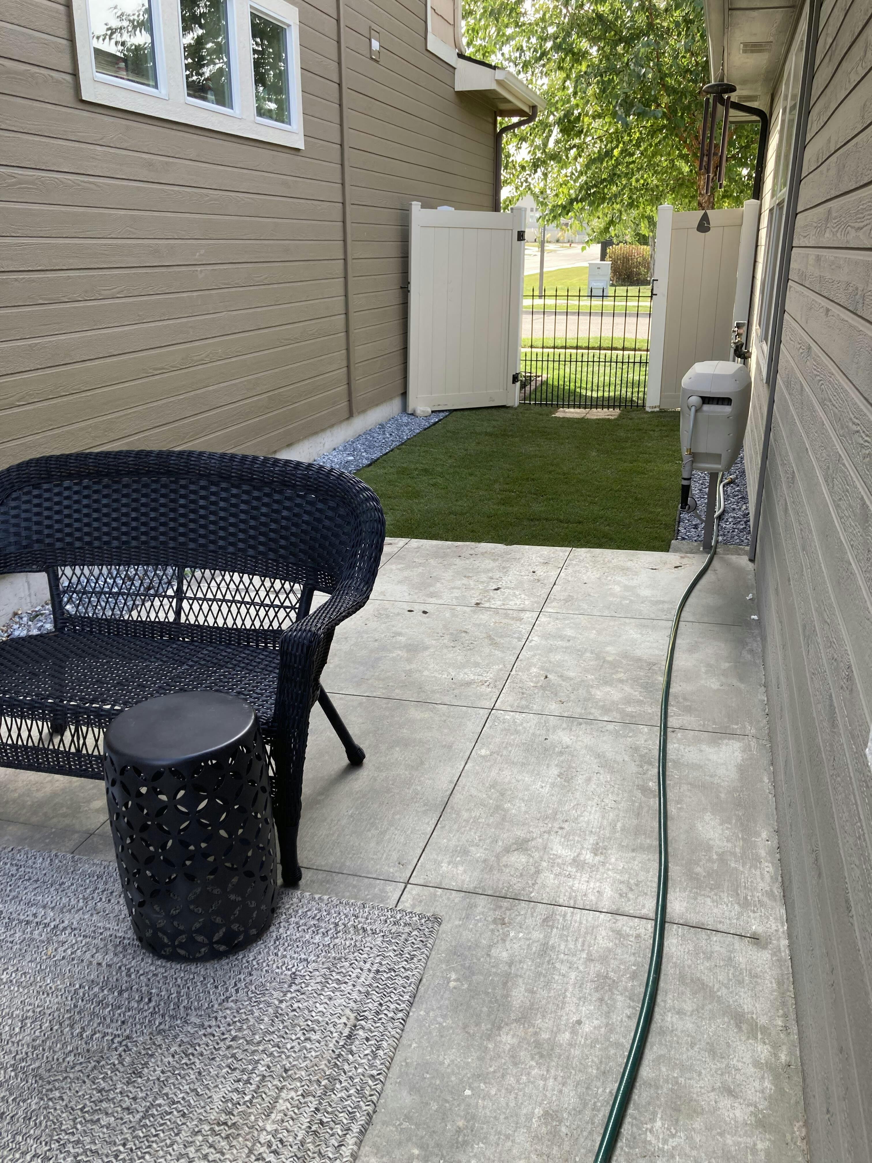 Hose Reel Stand Powder Coated Aluminium 800mm Hoselink USA