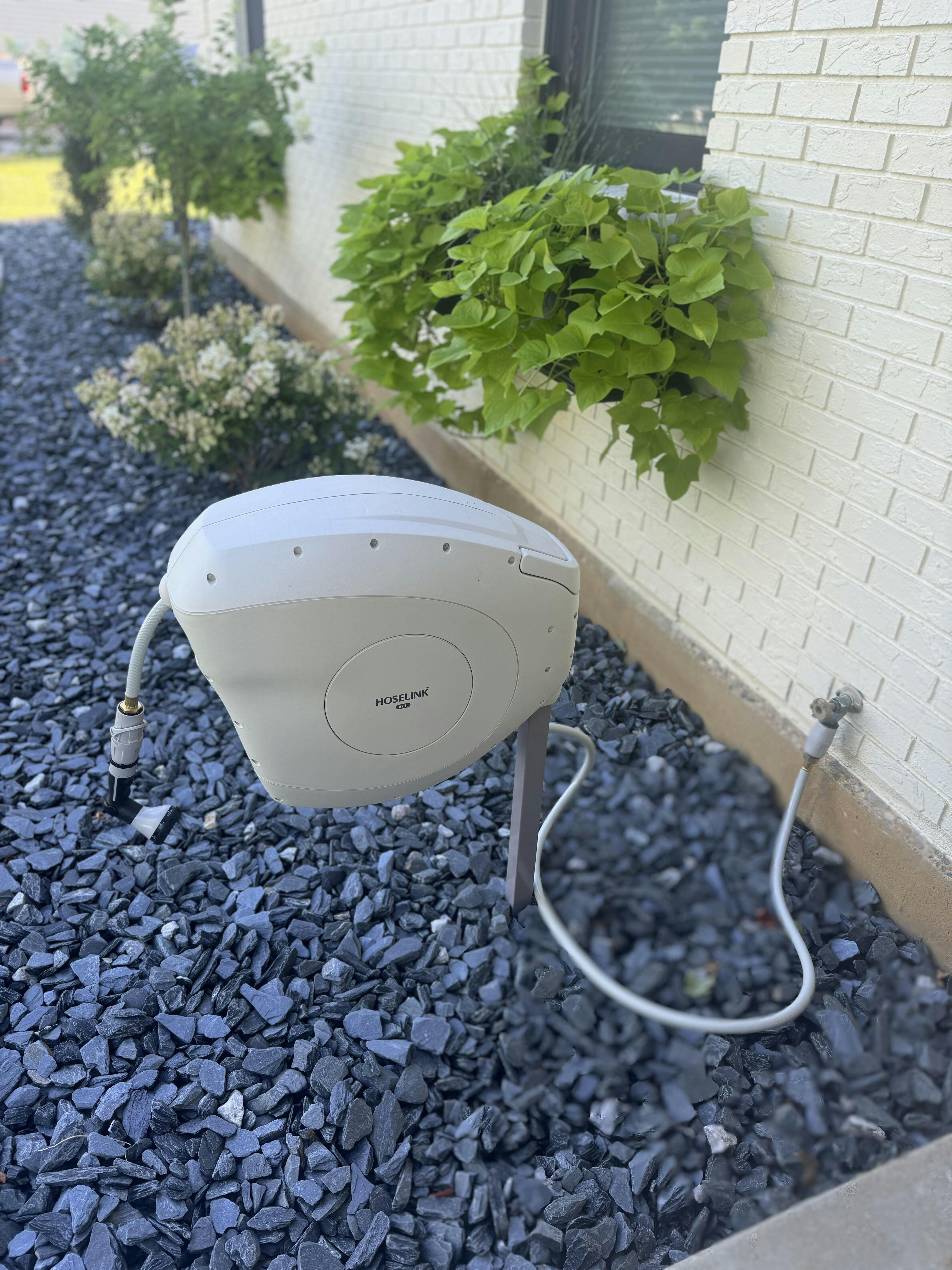 Hose Reel Stand Powder Coated Aluminium 800mm Hoselink USA