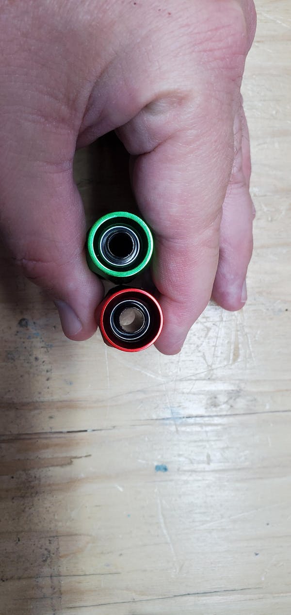 AN  PTFE Reusable 90 degree swivel hose end - AN6, AN8, AN10