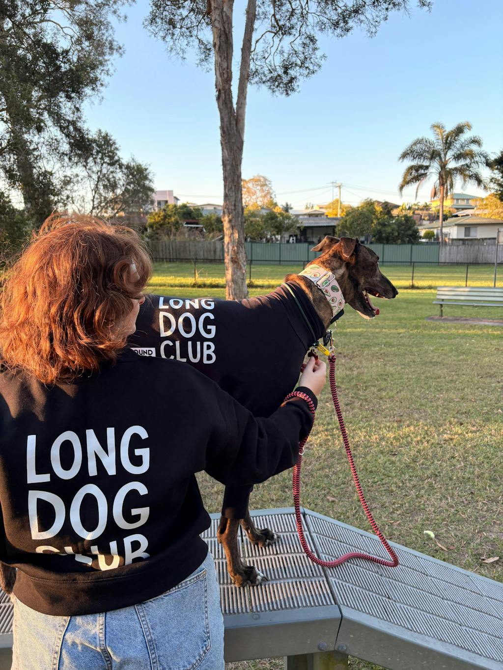 *MADE TO ORDER* Long Dog Club Greyhound Hound-Tee