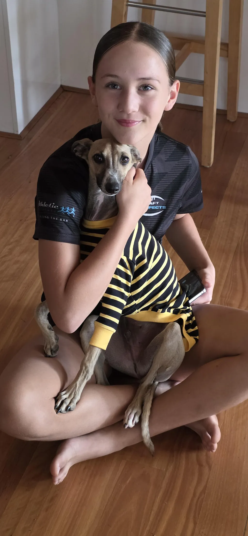 Bumble Italian Greyhound Long Sleeve Hound-Tee