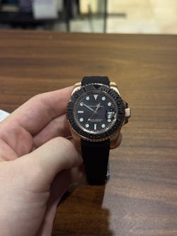 Seiko Mod Yachtmaster Bronze (Rubber Strap)