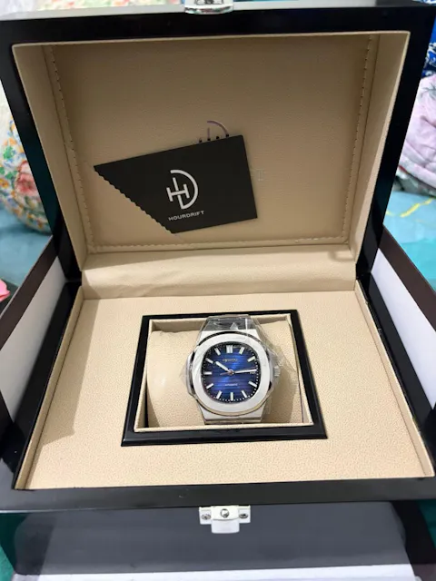 Seiko Mod Nautilus Deep Blue