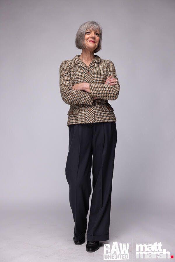 1930s Marlene Trousers - Navy Twill | The House of Foxy
