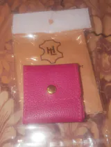 Real Leather Mini Jewelry Organizer |Foldable Leather Jewellery Pouch