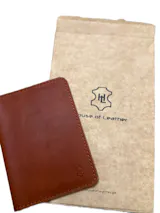 Tan Leather Passport Cover