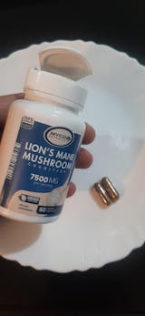 Lion's Mane Mushroom Capsules – Organic Brain-Health Supplement