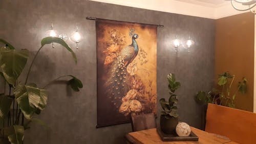 Peacock 5 | Wandkleed