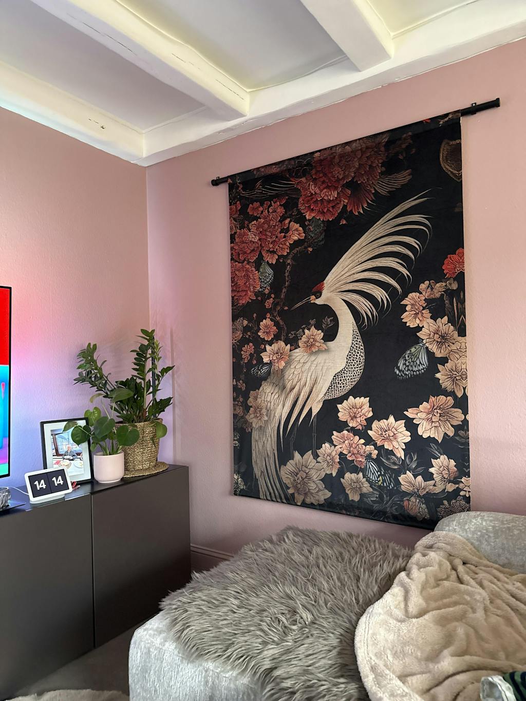 Japanse kraanvogel · Wandkleed