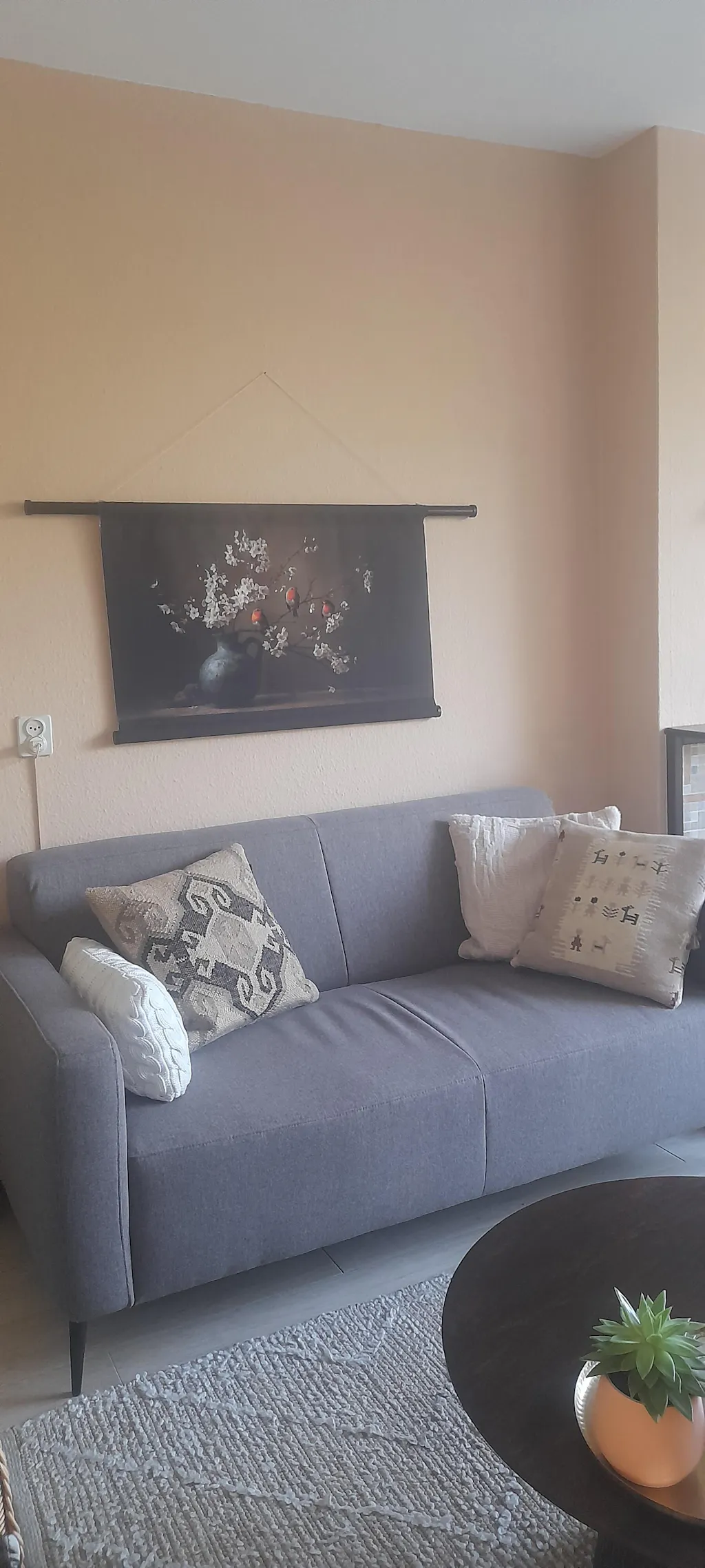 Roodborstjes · Wandkleed