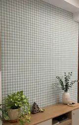 Checkmate Charm Wallpaper - Sage Morn