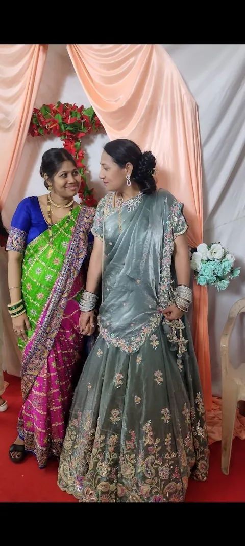 Tissue Fabric Sequinned Embroidered Ready to Wear Lehenga Choli & Dupatta