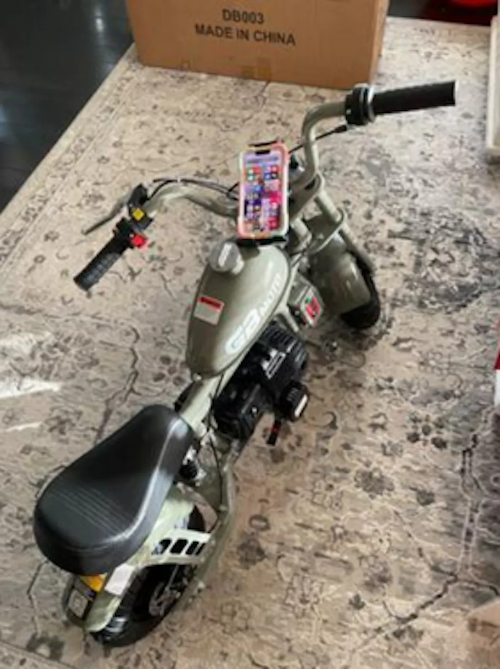 HoverHearts DB4S006 Mini Dirt Bike 39CC 4-Stroke Gas Bike EPA Approved