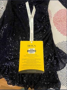 Cindy | Payetli Mini Slim Elbise