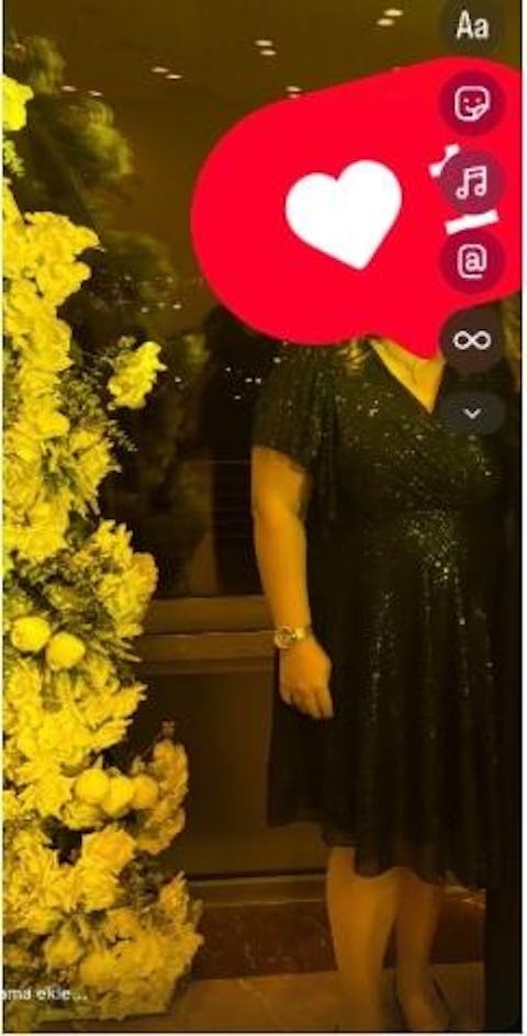 ANGEL | Midi Kloş Elbise