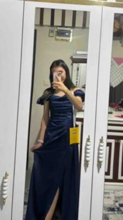 CLOE | Maxi Saten Elbise