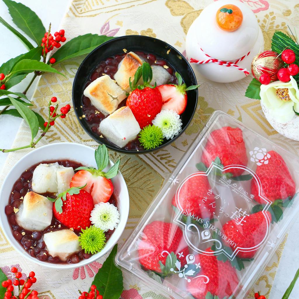 至高の紅い雫【2パック】〈さかいさんちの苺〉 – ハーベスト