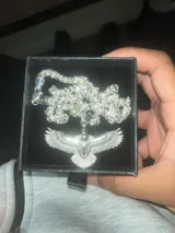 Flying Eagle Pendant - Premium 316L Stainless