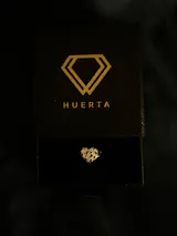 Heart Nugget Ring - 925 Silver