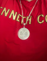 Aztec Bezel Centenario Pendant - 925 Silver