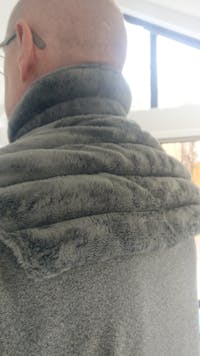 Huggaroo Embrace | Microwavable Heat Pad with Lavender, Grey