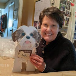 Shih Tzu Plantenbak