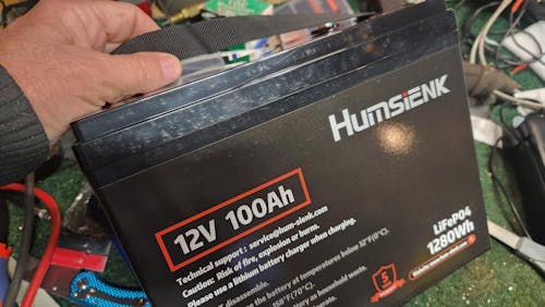 [⚡Black Friday Offer] 12V 100Ah Group 24 LiFePO4 Battery with 100A BMS