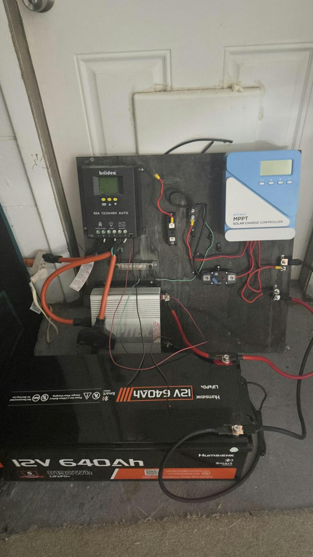 Humsienk 12V 640Ah Bluetooth LiFePO4 Battery 8.19kWh Mega Power for RVs