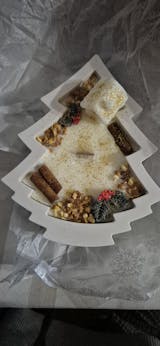 Vela Arbol Dorado - Canela & Naranja