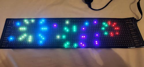led sign eyes